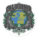 Pride Recycle California stickers