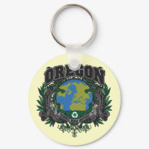 Pride Recycle Oregon keychains