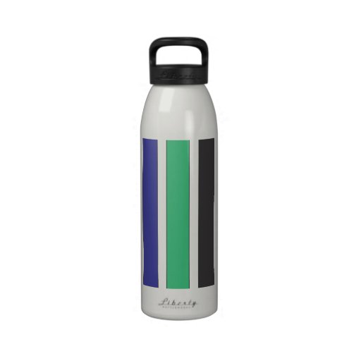 Pride stripe flask reusable water bottle