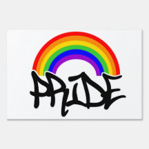 Pride Yard Sign