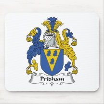 Pridham Family Crest Mouse Pad