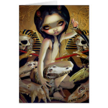 "Priestess of Nyarlathotep" Greeting Card