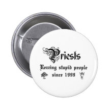 Priests Pinback Button