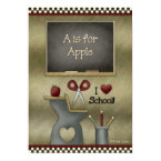Prim Country School Setting by trinaclarkdesigns