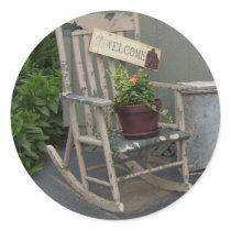 Prim Rocking Chair Stickers stickers