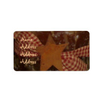 Prim/Star Candle Address Labels labels