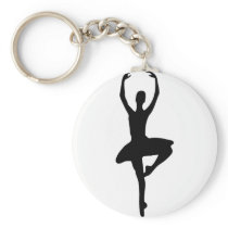 prima ballerina icon key chains