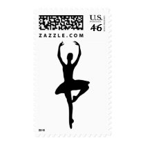 prima ballerina icon postage stamps