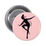 Prima Ballerina Silhouette Button buttons
