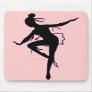 Prima Ballerina Silhouette Mousepad