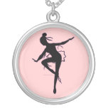 Prima Ballerina Silhouette Necklace necklaces
