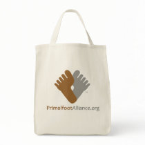 Primalfoot Alliance Logo/URL Organic Bag
