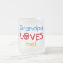 Primary Colors  Grandpa Loves Me Tshirts Mug