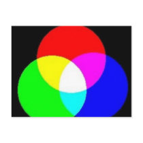 PRIMARY COLORS postcards