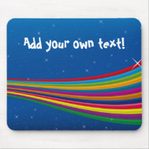 Primary Colors Rainbow mousepads by Pixel_Bunneh Primary Colors Rainbow mousepads