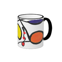 Primary Colours Abstract Mug