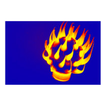 Primary Flame posters by SHAE Primary Flame posters