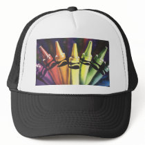 Primary Reasoning Crayon Watercolor Art hats