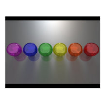 Primary Spheres Postcard