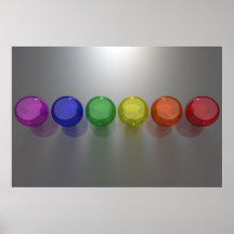 Primary Spheres Print