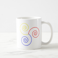 Primary Spiral of Life Coffee Mugs