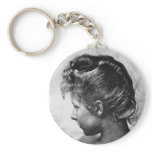 Primavera 1896 Vintage Photo Keychains