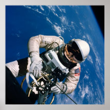 Primer Spacewalk americano (géminis 4) Poster