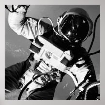 Primer Spacewalk americano (géminis 4) Impresiones