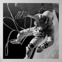 Primer Spacewalk americano (géminis 4) Poster