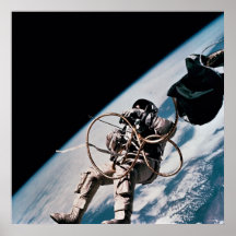 Primer Spacewalk americano (géminis 4) Impresiones