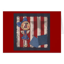 Primitive American Angel Cards