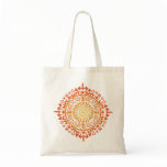 Primitive Art-Sun Tote Bags
