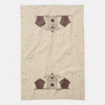 Primitive Birdhouses Kitchen Towel
