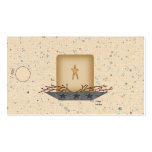 Primitive Candle Hang Tag Business Cards
