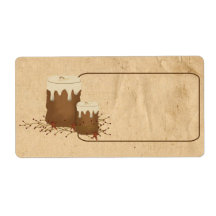 Primitive Candles Label