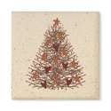 Primitive Christmas Tree Magnet by MouseCountry Primitive Christmas Tree Magnet