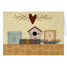 Primitive Collection Note Card