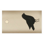 Primitive Crow Hang Tag Business Cards