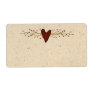 Primitive Heart Product Label