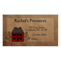 Primitive Home Business Card