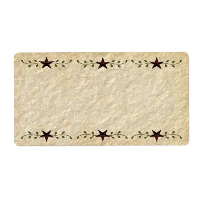 Archaic  on This Primitive Stars Product Label Is Perfect For All Your Country Or