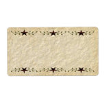 Primitive Stars Product Label