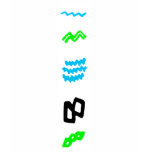 Primitive symbols 7 shirts