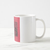 Primitive "Weathered" Cat and Dog in Library Art mugs