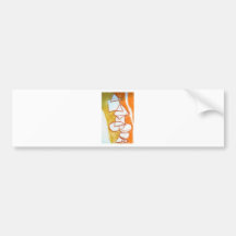 Primitive World Bumper Stickers