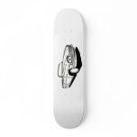 Primrose and White Capri Skateboard