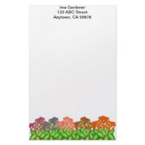 Primrose Floral Garden Stationery