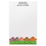 Primrose Floral Garden Stationery