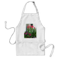 Primrose Tulips Window aprons