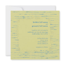 Primrose Wedding Invitation